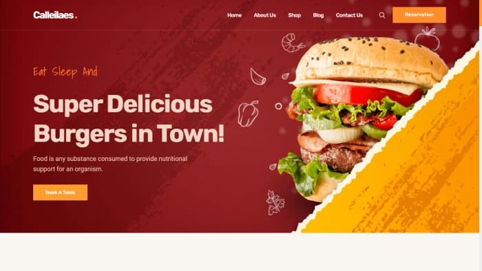Restaurant Website